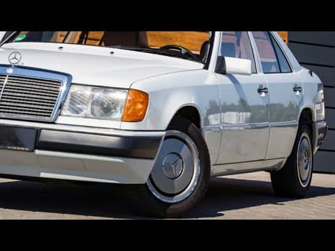 W124 Mercedes-Benz 230 E Bruno Sacco's masterpiece,1991