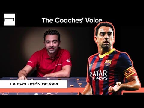 Xavi sobre estilos de juego, posiciones y líneas de presión 🤓 | 📹: @TheCoachesVoice