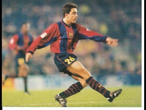 98/99 Away Xavi Hernandez va Salamanca