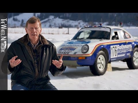 Porsche 911 Carrera 3.2 4x4 Paris-Dakar (953) with Walter Röhrl