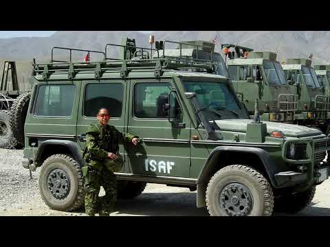 Military G-Wagons on operations in Afghanistan