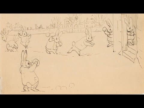 The Tale of Peter Rabbit before it was a book