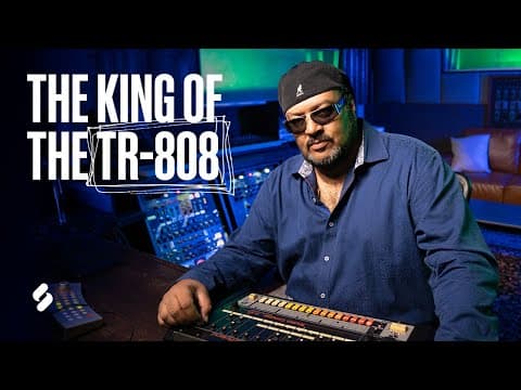 Egyptian Lover programming the TR-808