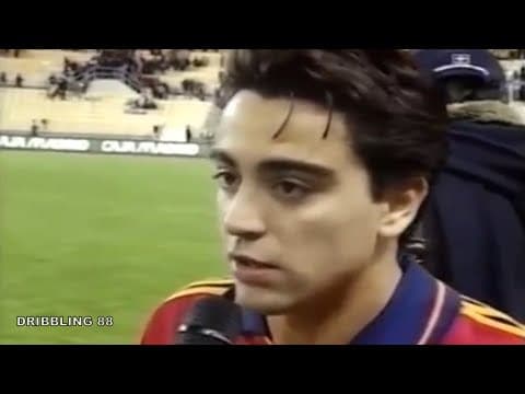 Debut de Xavi Hernández en la Selección Española - 15/11/2000