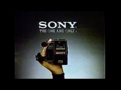 Sony Video8 Handycam Commercial (1985)