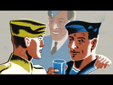 Canada's wartime poster board