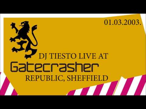 Tiësto - Live at Gatecrasher, Republic, Sheffield (01-03-2003)