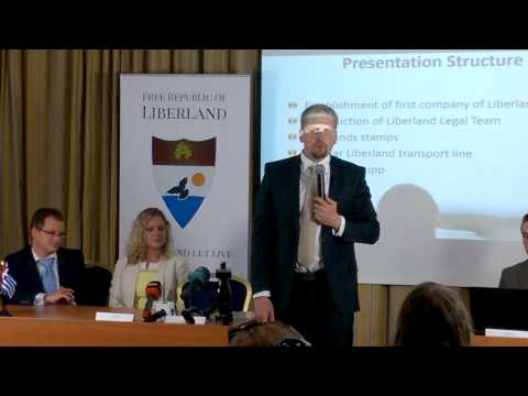 TV Liberland: Press Conference, Prague, 4 June 2015