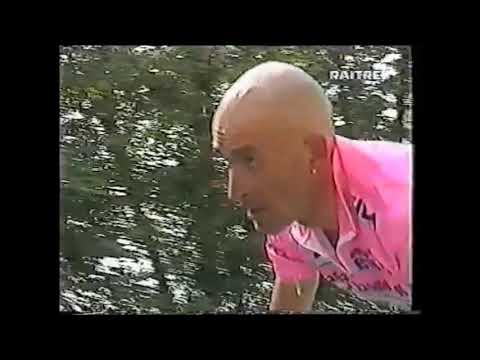 LA GRANDE IMPRESA DI PANTANI A PLAN DI MONTECAMPIONE GIRO 1998