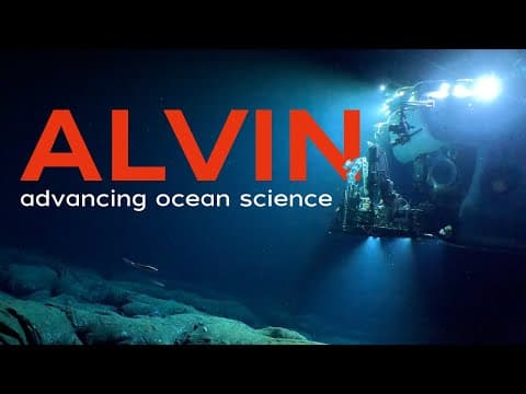 Alvin: advancing ocean science