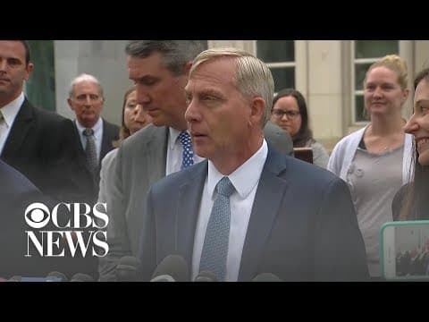 The prosecutor speaks after the verdict