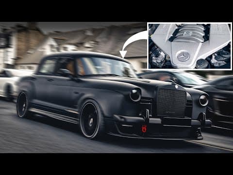 Mercedes Ponton with C63 AMG V8 Engine 500hp