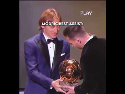 Modric's best assist to Messi #Xavi #Messi #Modric #assist #Ballon do'r