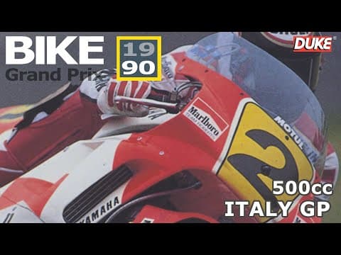 1990 Bike Grand Prix | Italy | Misano | Schwantz vs Rainey vs Gardner