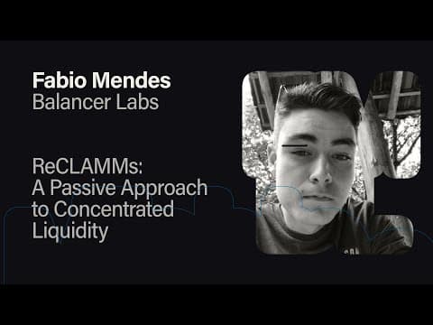 ReCLAMMs- A Passive Approach to Concentrated Liquidity