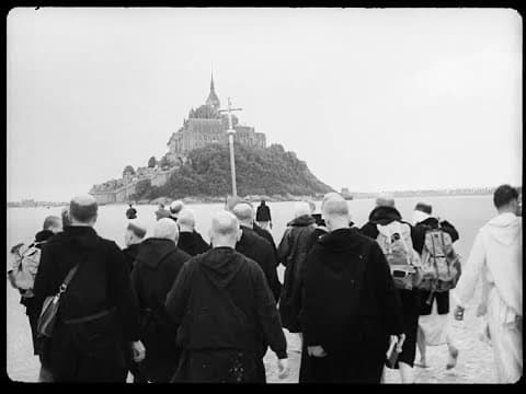 Benedictines Return to Mont-Saint-Michel Abbey, 1965