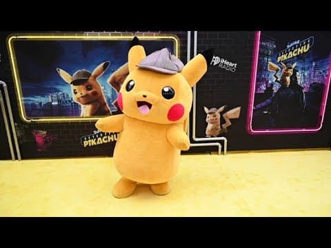 AFP: stars gather at the Detective Pikachu US premiere