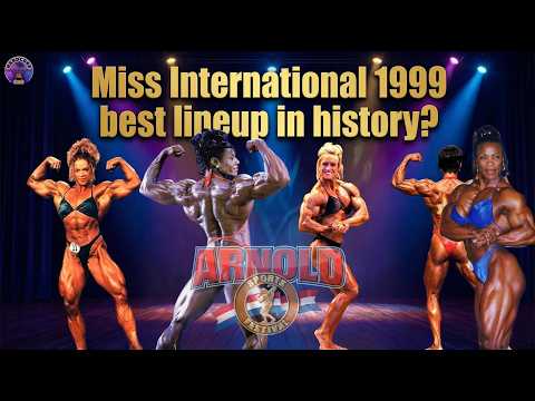 1999 Ms. International Was INSANE 🔥 Best Female Bodybuilding Lineup Ever? (Remastered)