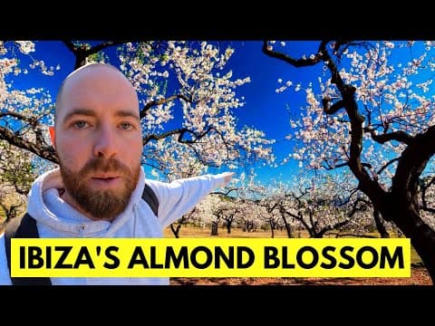 Ibiza Almond Blossom Of Santa Agnés Is Spectacular By Drone, Ibiza Natural Beauty
