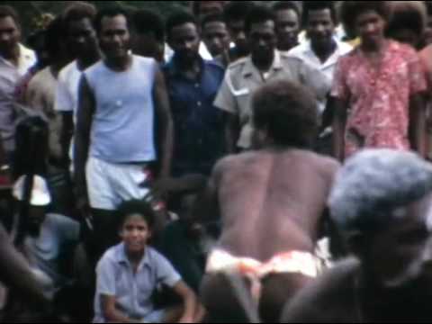 Custom festival in Honiara, 1974