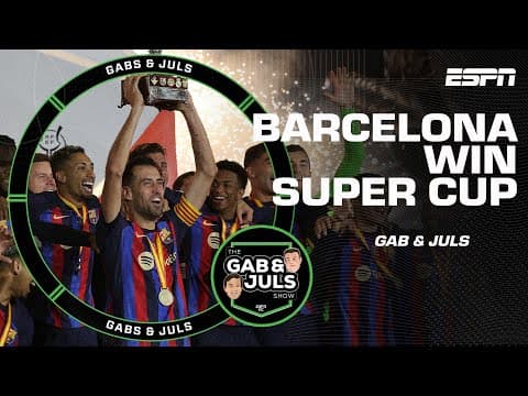 ‘So IMPRESSIVE!’ Why Xavi’s side made a statement with Super Cup win over Real Madrid | ESPN FC