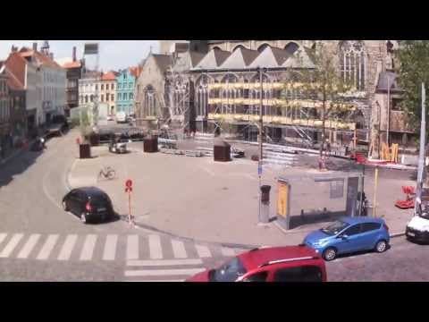 De transformatie van Sint-Jacobs tot Trefpunt Festival / Gentse Feesten 2013
