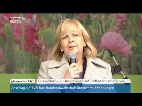 NRW minister-president Hannelore Kraft's statement on the attack