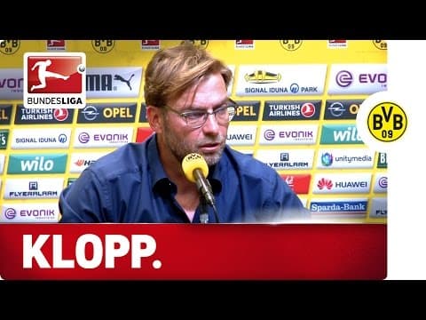 Klopp announces he will leave Borussia Dortmund