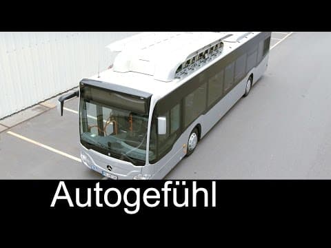 Mercedes Citaro NGT urban city bus Stadtbus with Natural Gas Technology Daimler