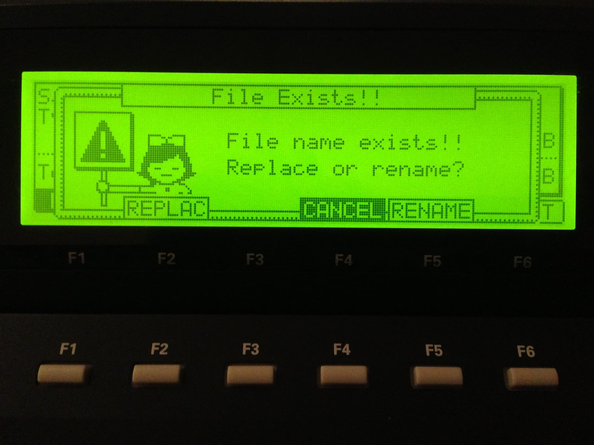 1-bit Dialogs on the AKAI MPC 2500 LCD