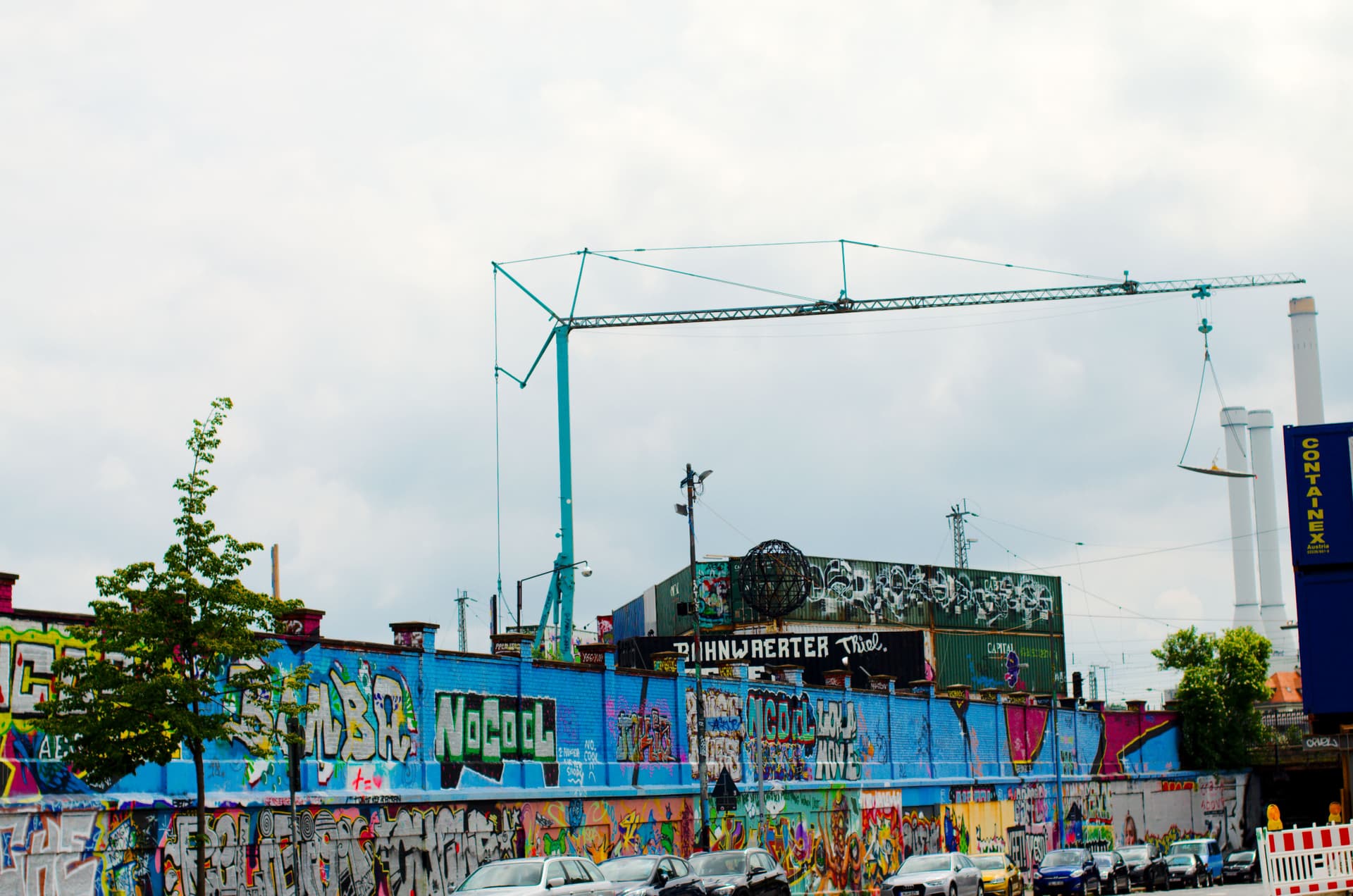 Graffiti Bahnwärter Thiel Munich 2018