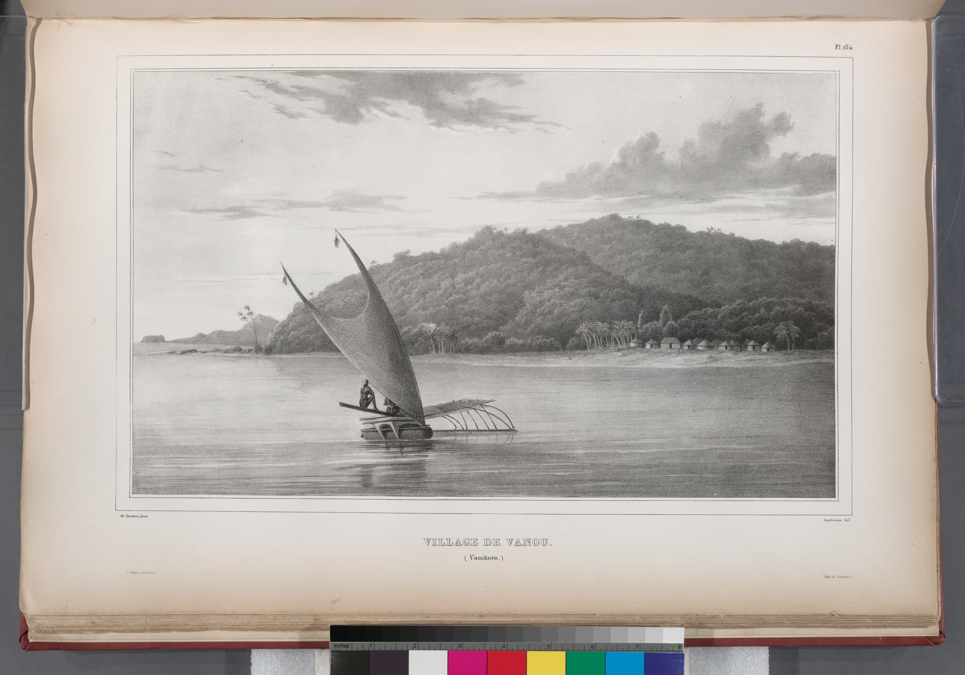 Village de vanou. (Vanikoro.) (NYPL b13624459-1266954)