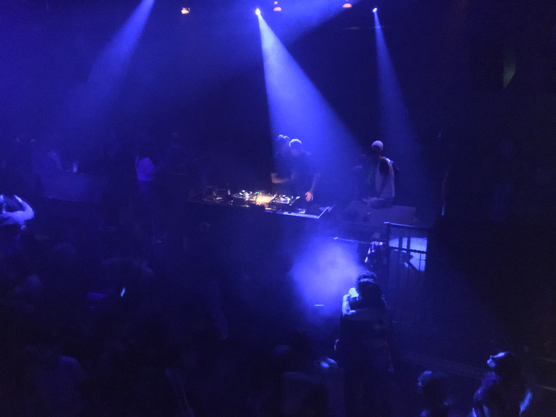 Annual revival party of techno club "Pulverturm" in Munich, 25-12-2023, in the Ampere club, Muffathalle.Nr 2B (cropped)