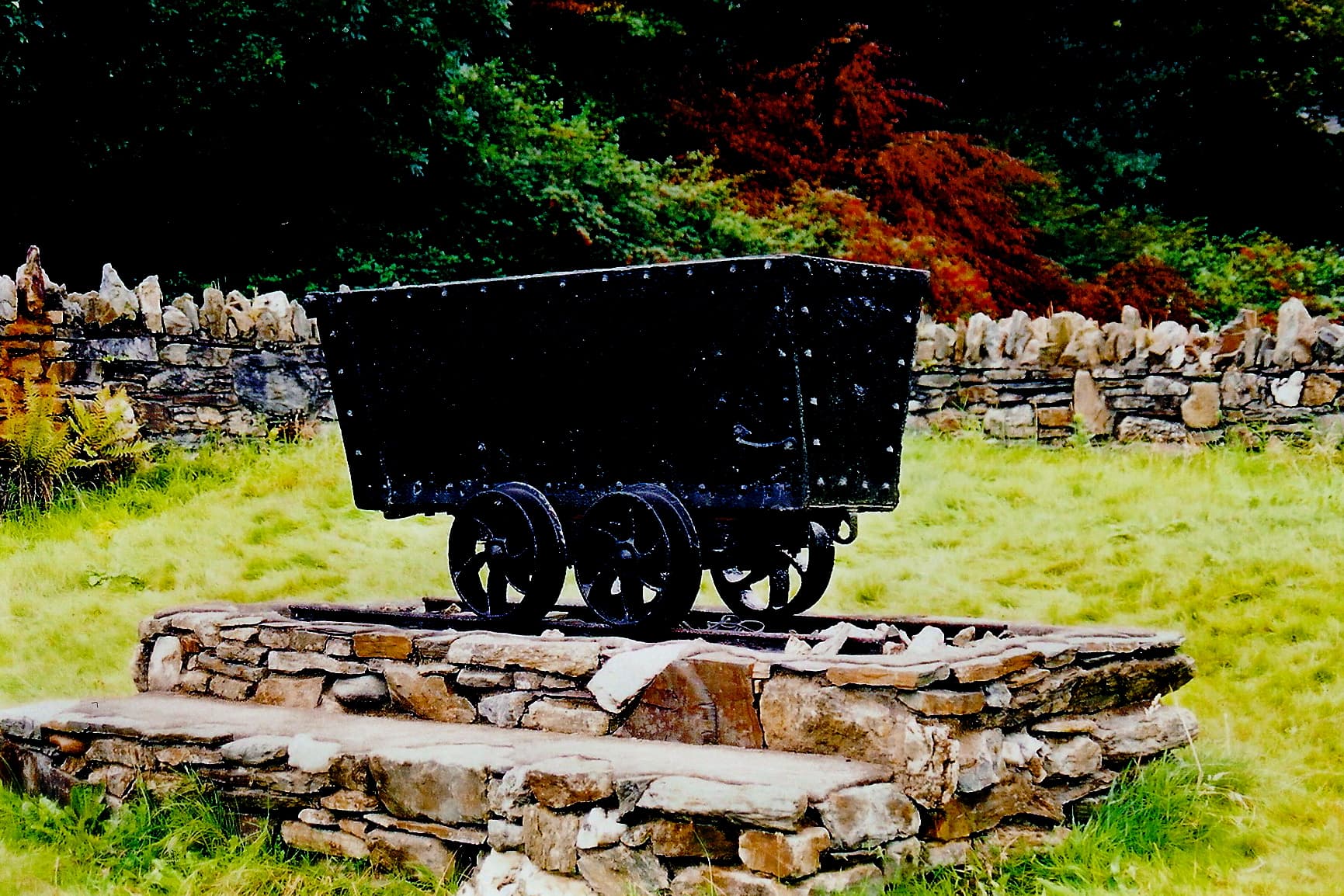 Laxey - Cart used to haul ore from Laxey Mine