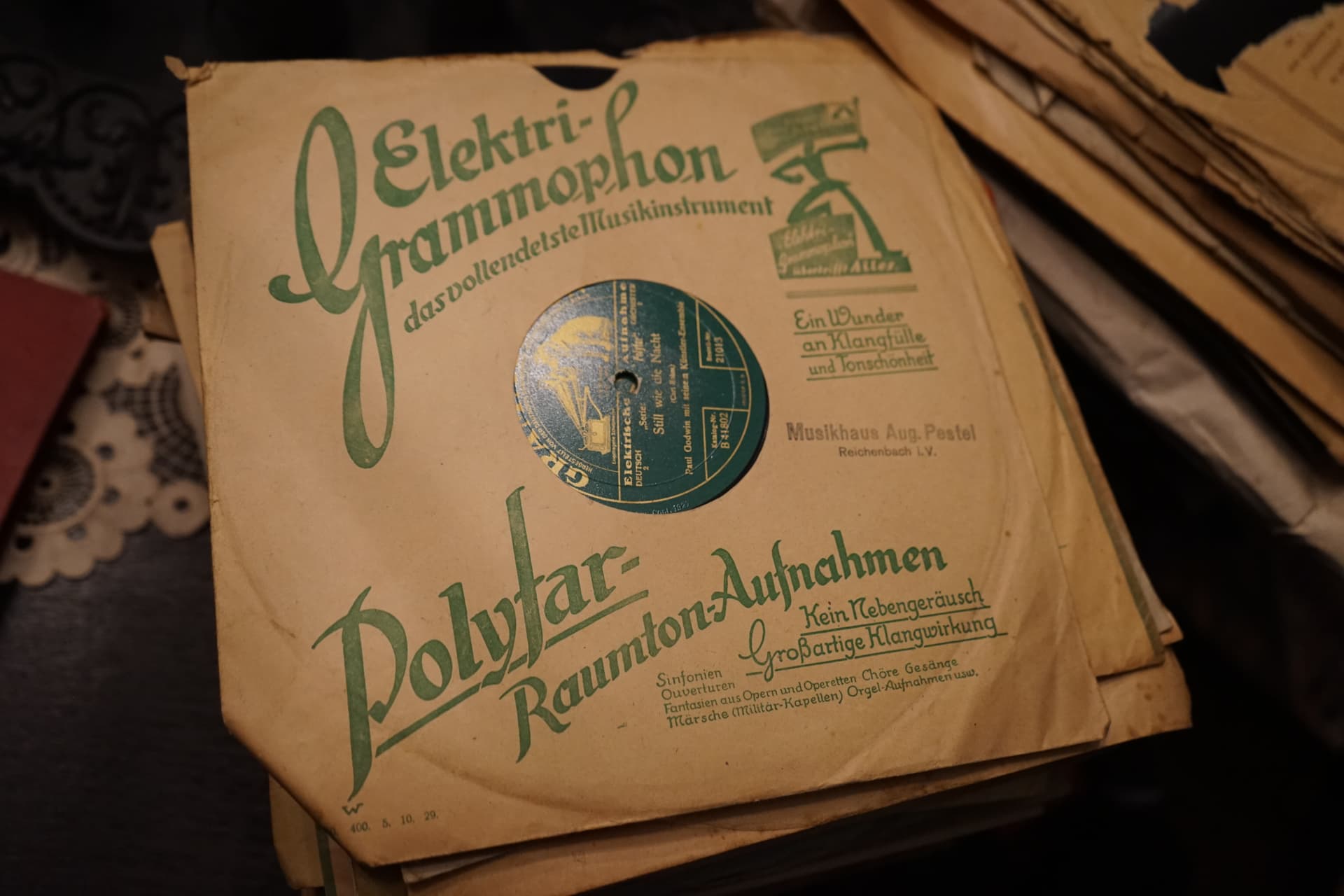 Schallplattencover "Elektri-Grammophon" 28072018