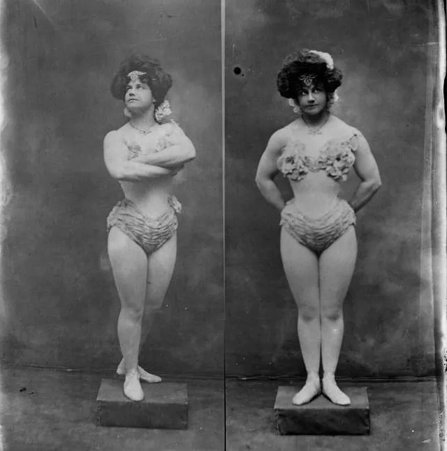 Charmion in a pair of poses