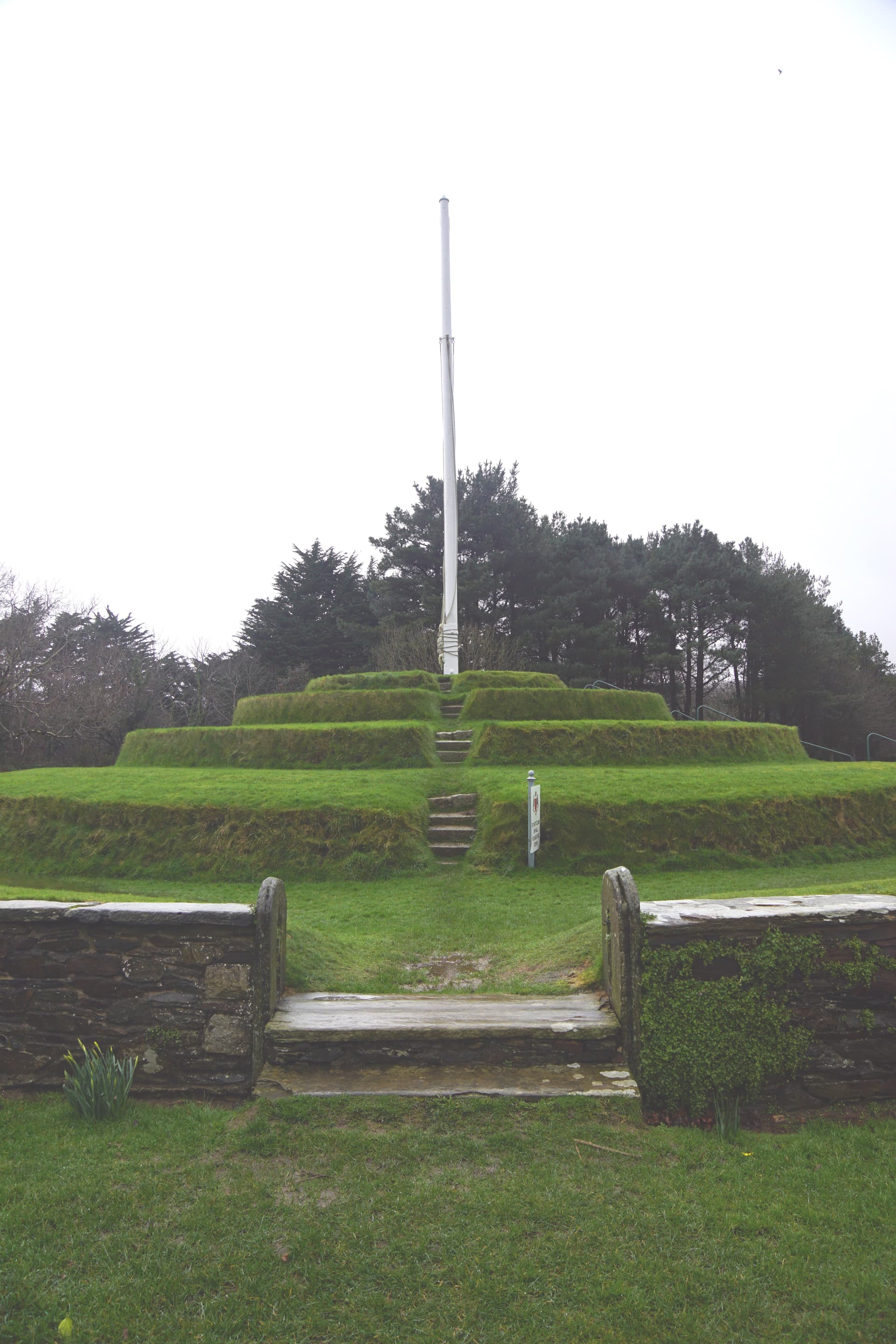 Isle of Man - St John's - Tynwald Hill 20240221 south entrance