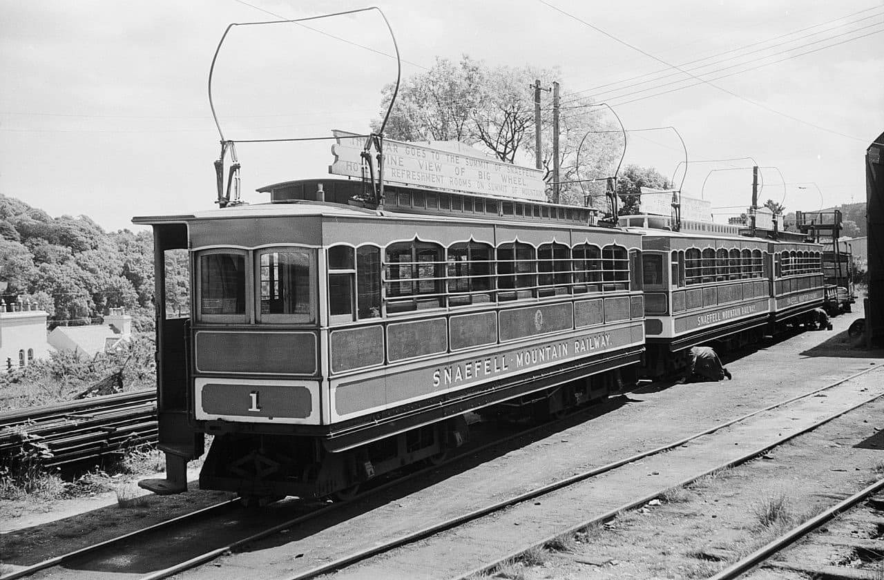 Snaefell Mountain Railway - 1963