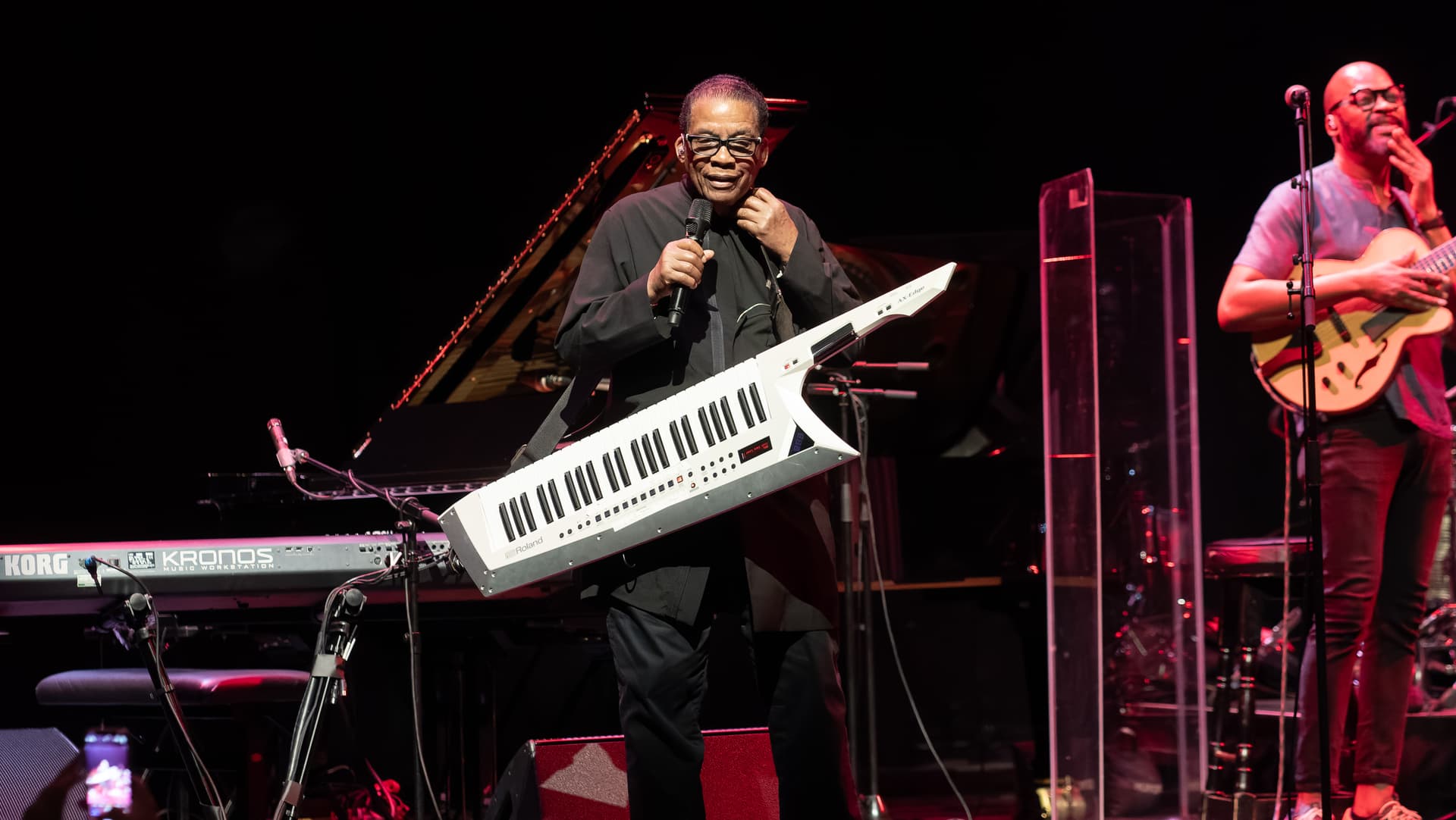 Herbie Hancock at the Barbican in London, 2023, frame 2