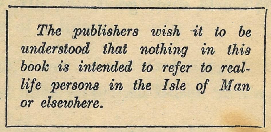 Barbed Wire - Publishers Disclaimer
