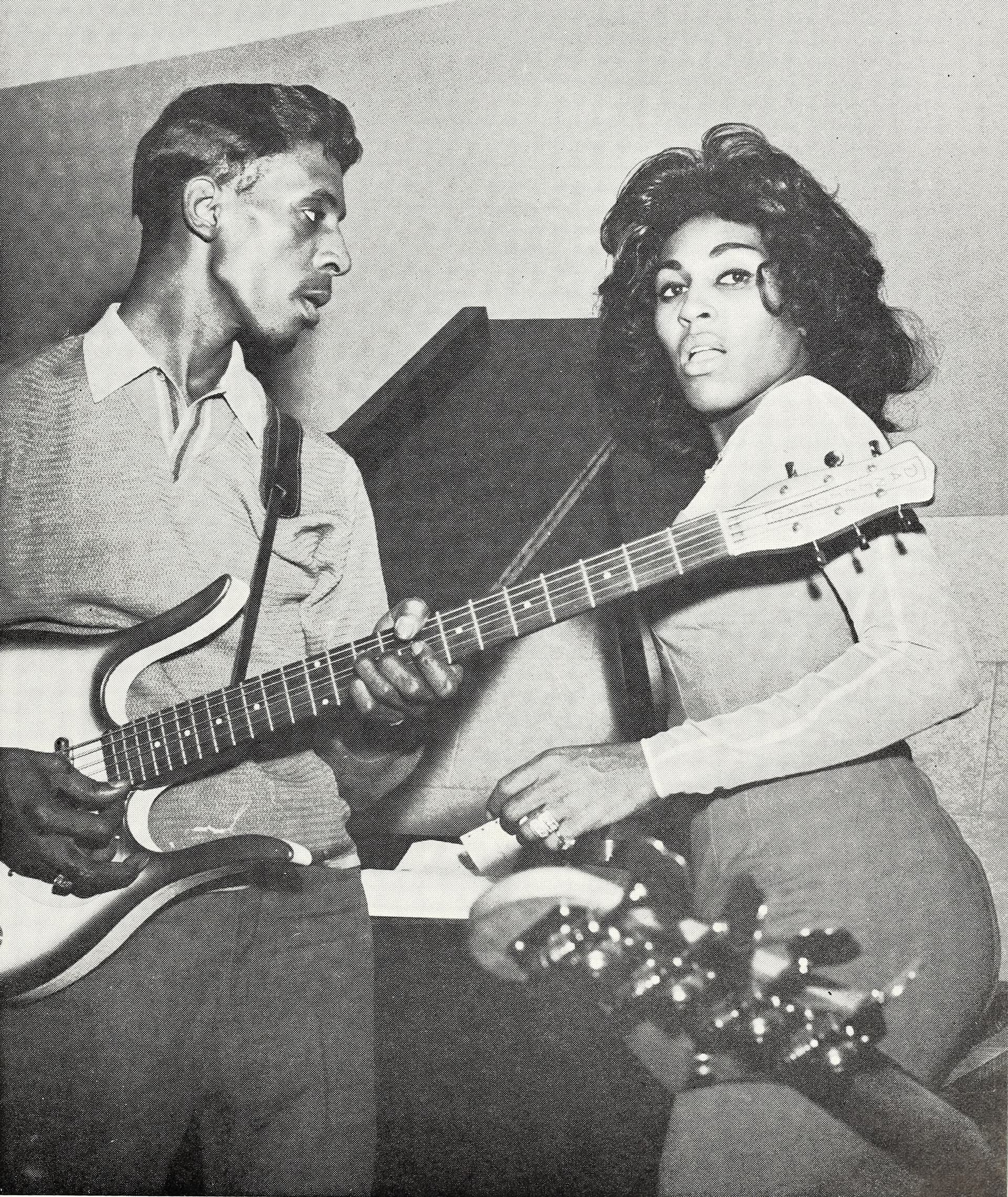 Ike and Tina Turner in Cash Box magazine, 1962
