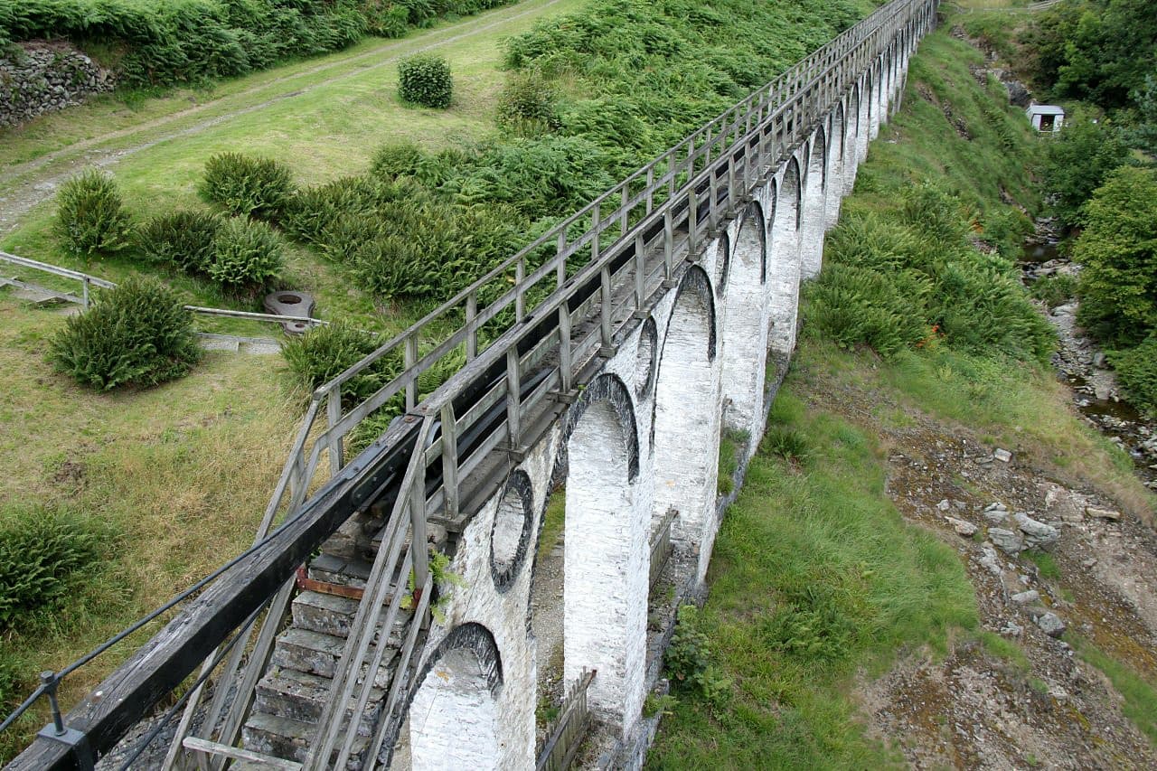 Pump rod at the 'Lady Isabella' waterwheel