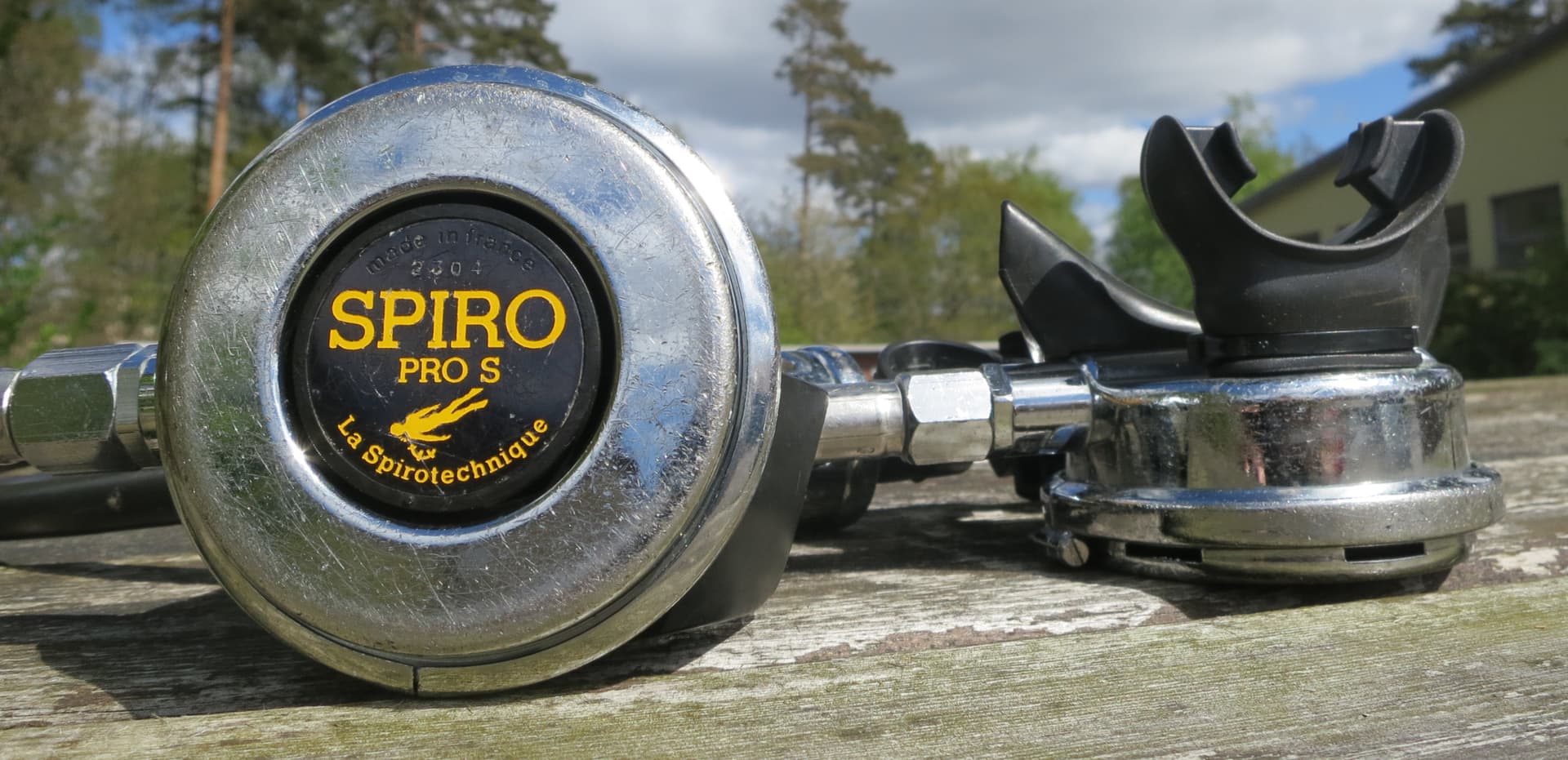 A Spiro Pro S regulator by La Spirotechnique