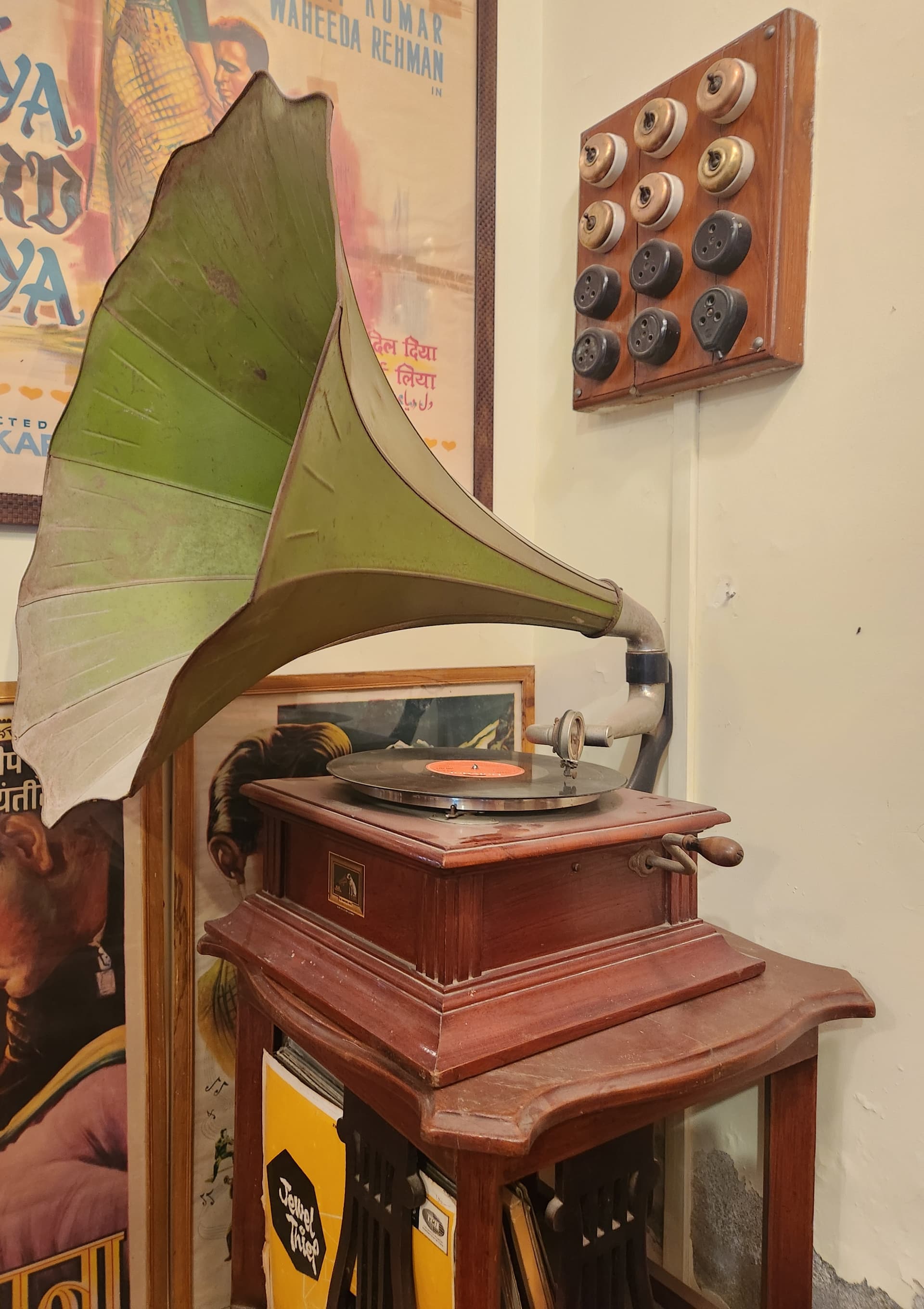 Antique HMV gramophone- phonograph- record player