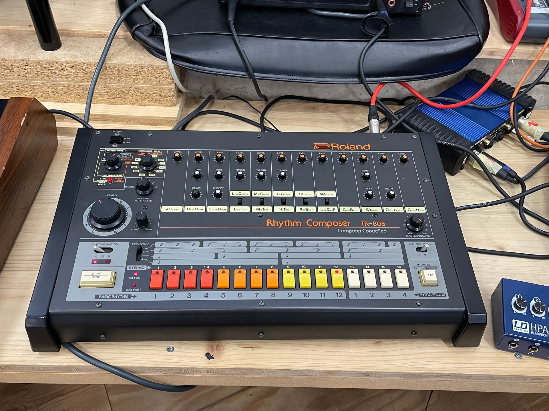Roland TR-808 Drum Machine at SMEM Playroom 07