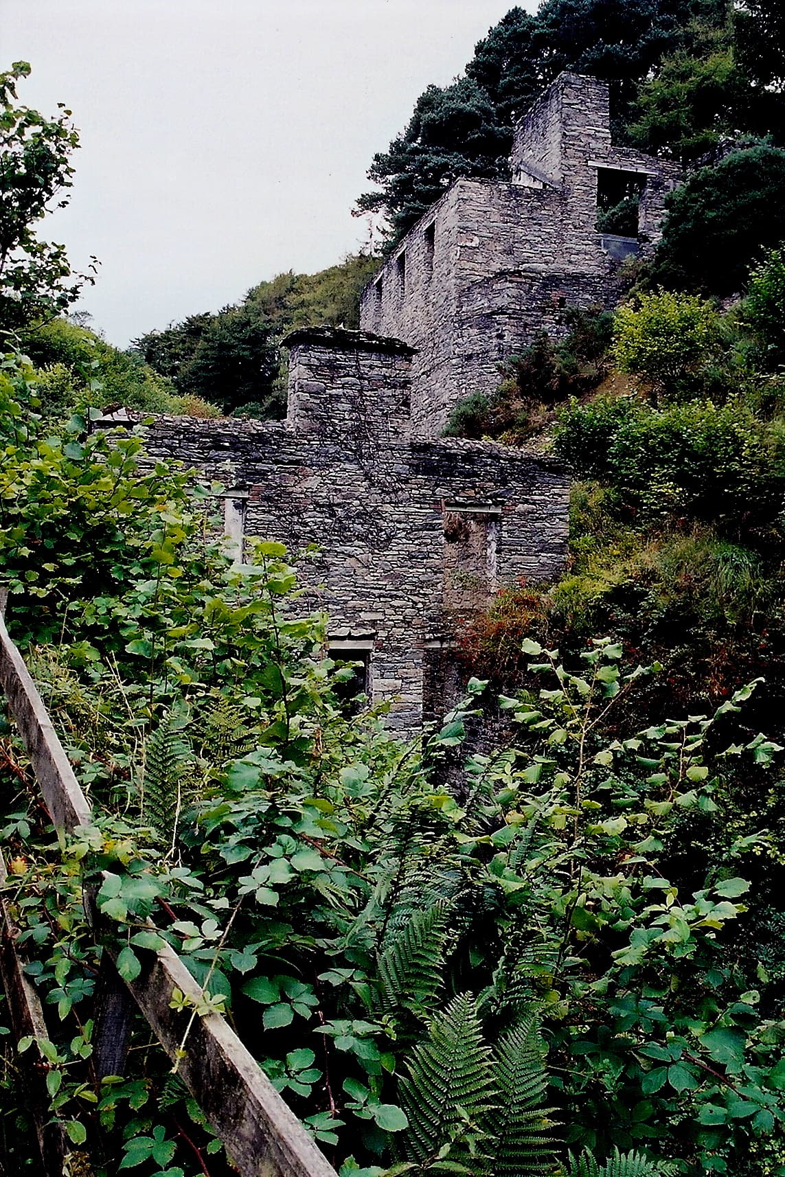 Laxey - Mines Trail - Machine House, Engine House