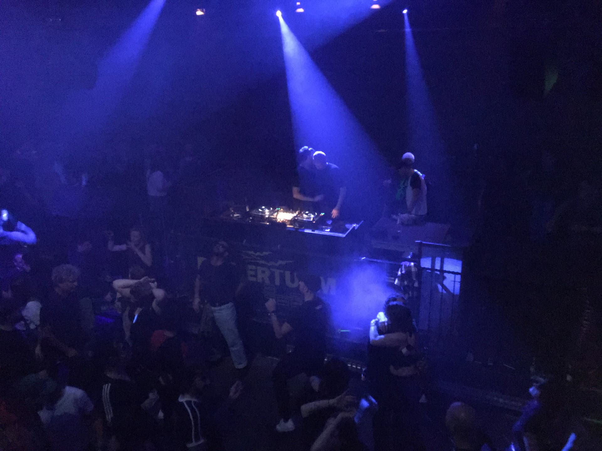 Annual revival party of techno club "Pulverturm" in Munich, 25-12-2023, in the Ampere club, Muffathalle.Nr 2A
