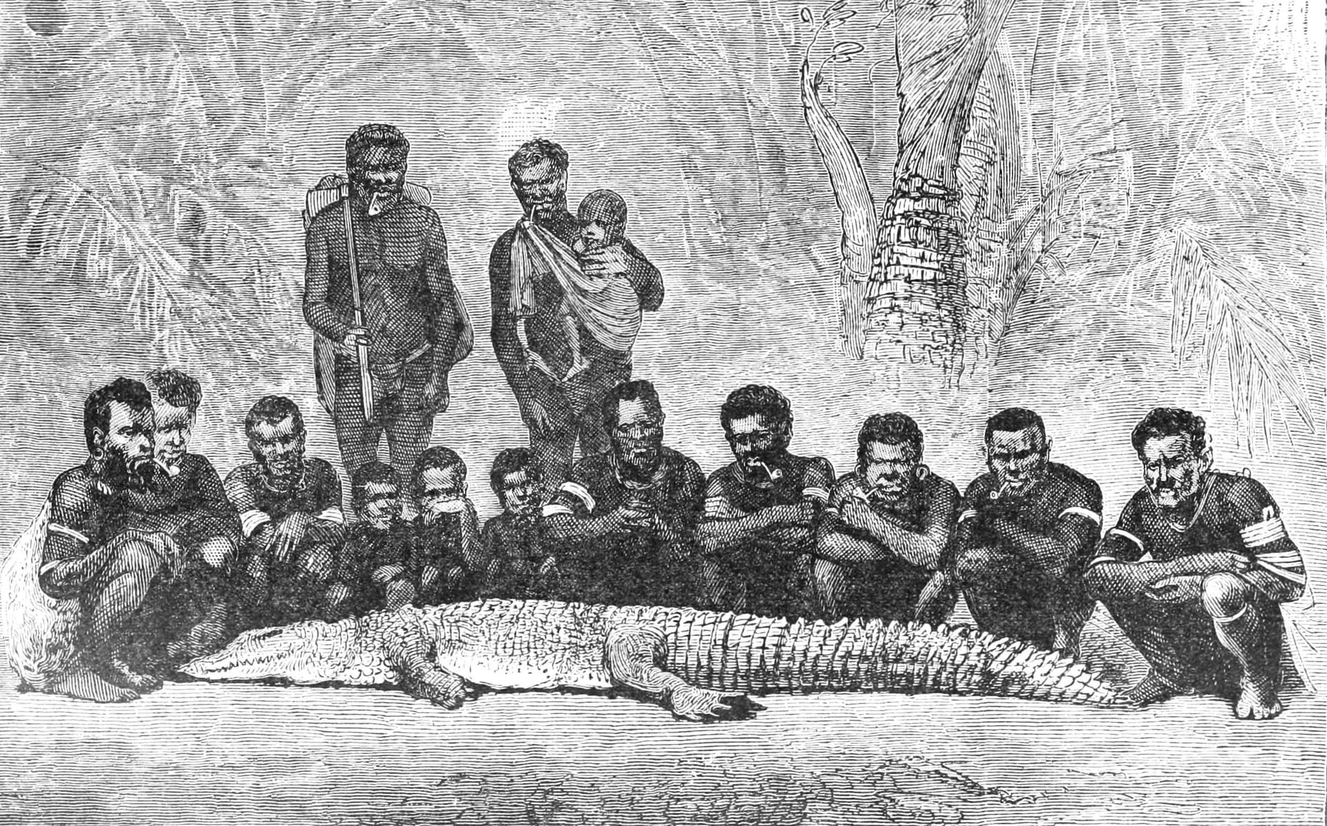 PSM V35 D505 Natives of aola guadalcanar