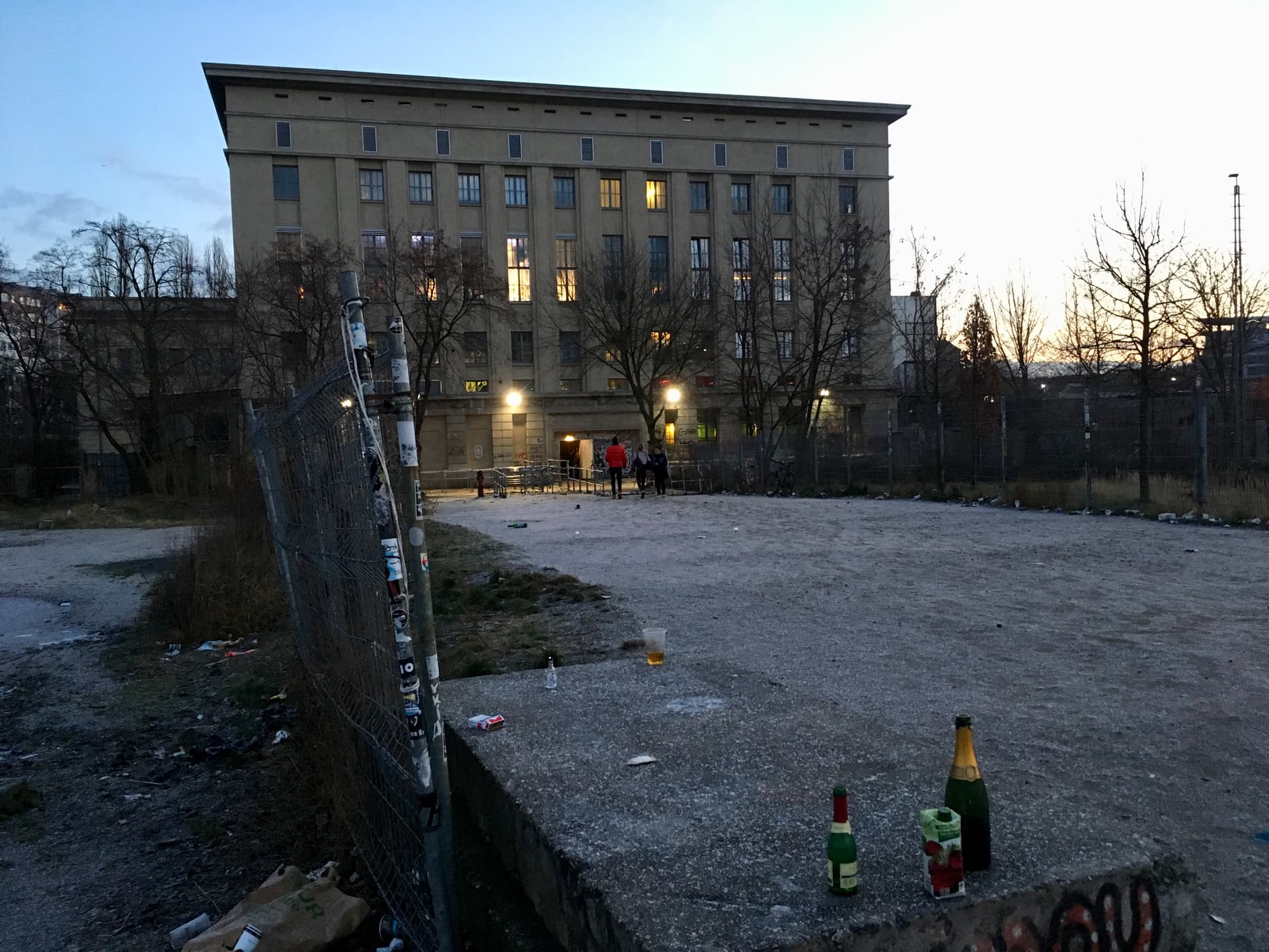 Berghain Berlin Fence