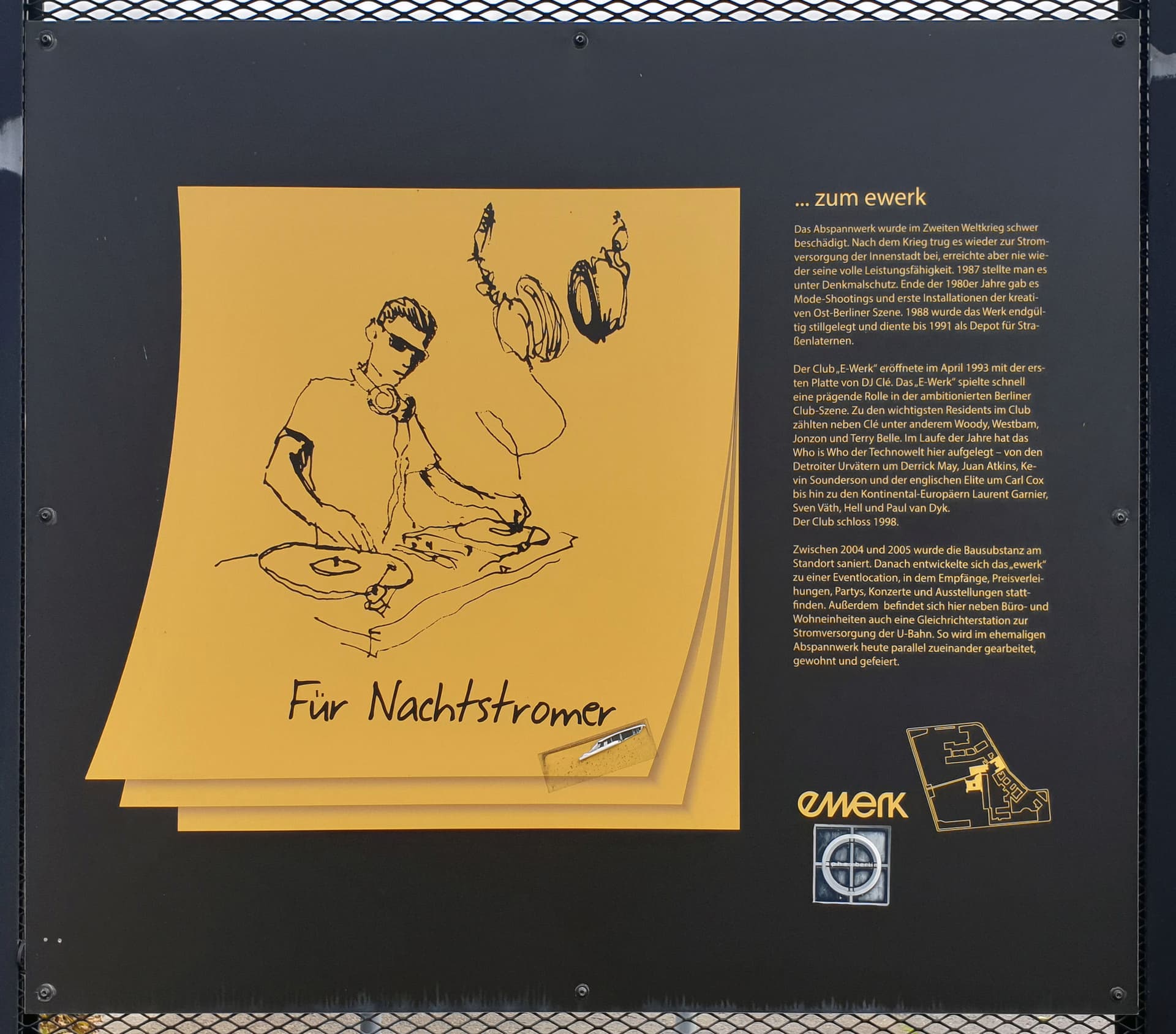 Gedenktafel Wilhelmstr 43 (Mitte) e-Werk